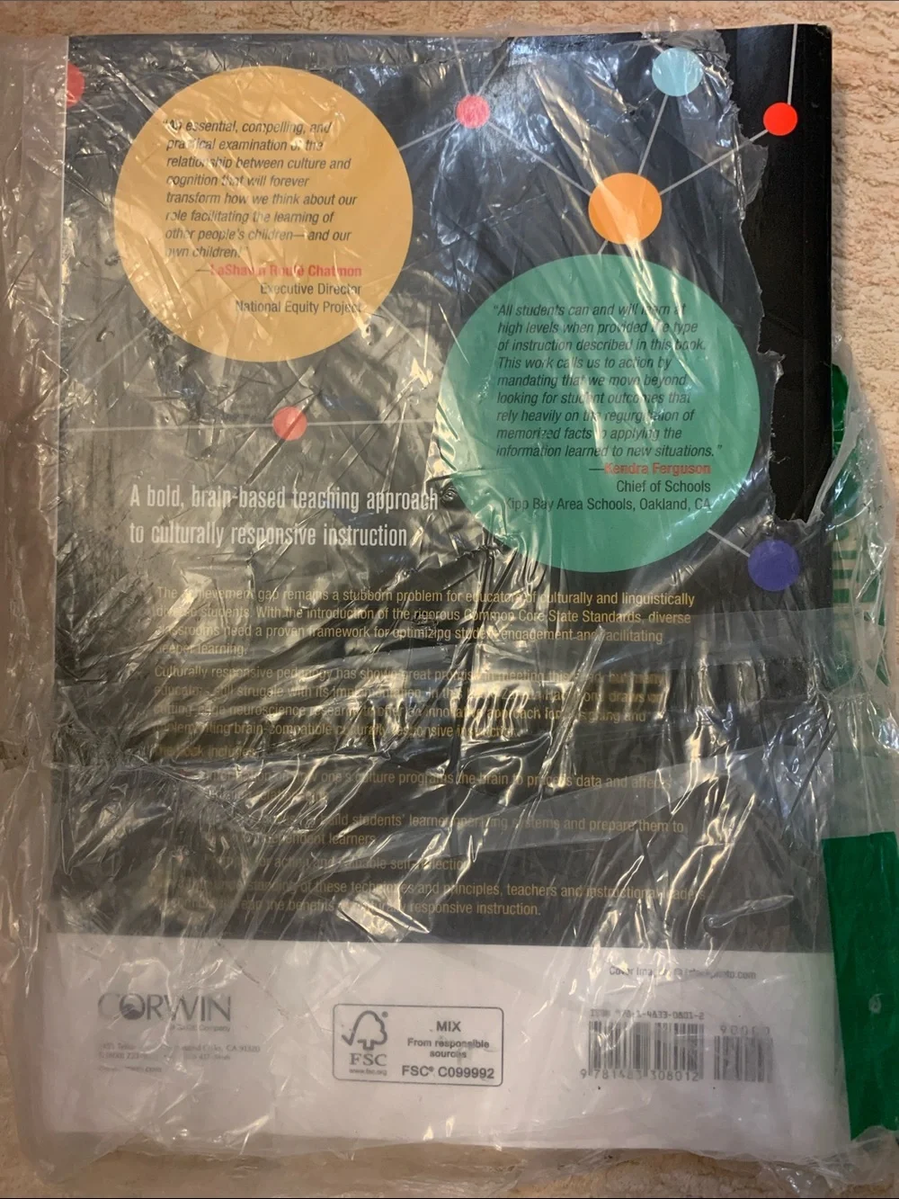 Culturally Responsive Teaching by Zaretta Hammond — Black Cover